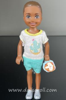 Mattel - Barbie - Club Chelsea - African American Boy - кукла